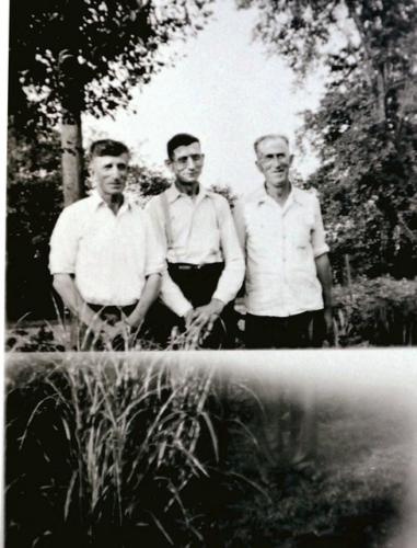 Bill, Ed and Charles Waag