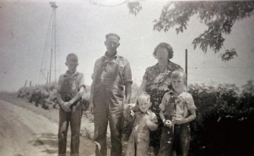 Charles Waag family around 1940