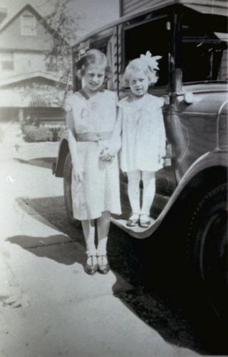 Doris and Marylin Waag around 1936