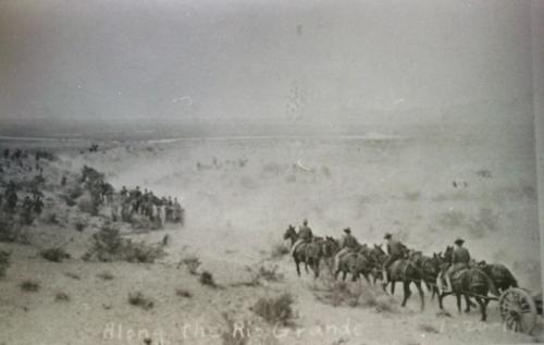 Carl  Beckman - WW1 - Along the Rio Grande