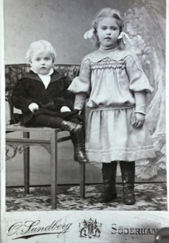 C Beckman's children who lived in Sweden